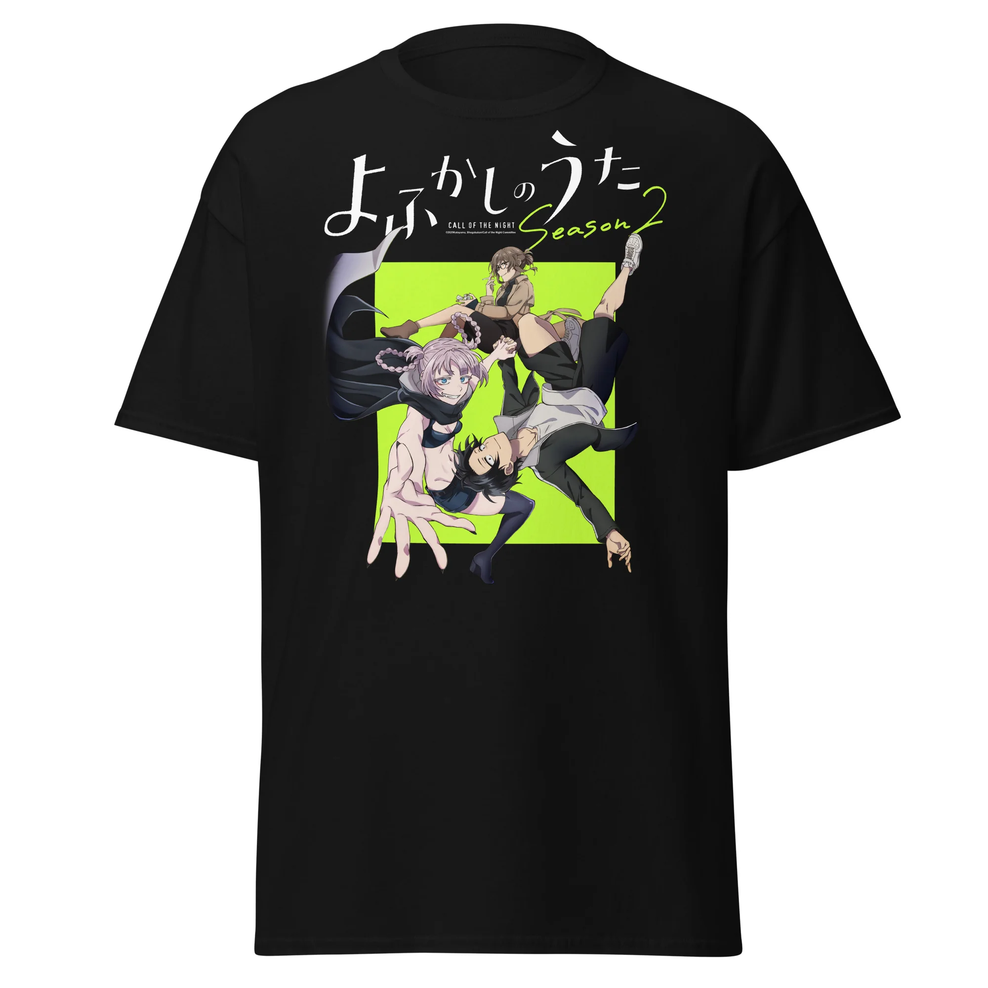 Call of the Night - The Nocturnal Trio T-shirt (Black)
